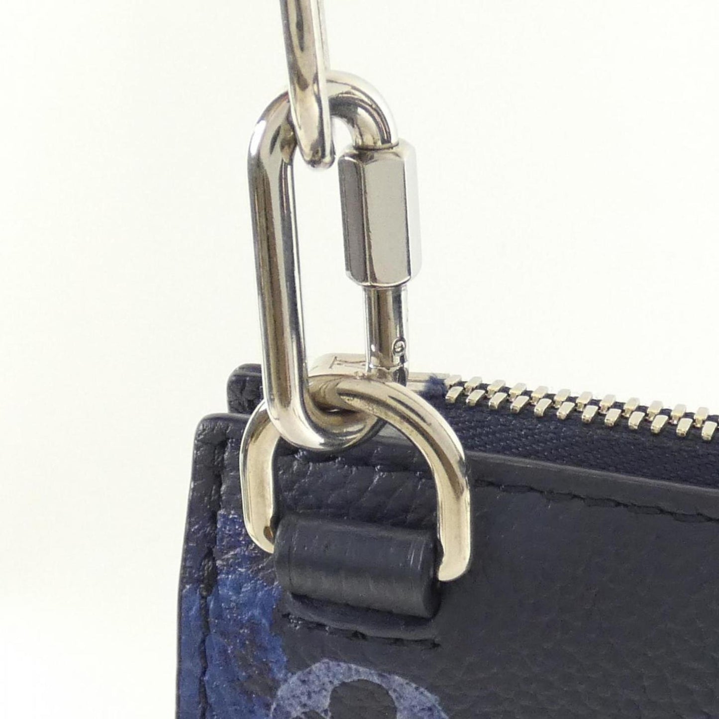 Louis Vuitton Blue Canvas Sac Plat
