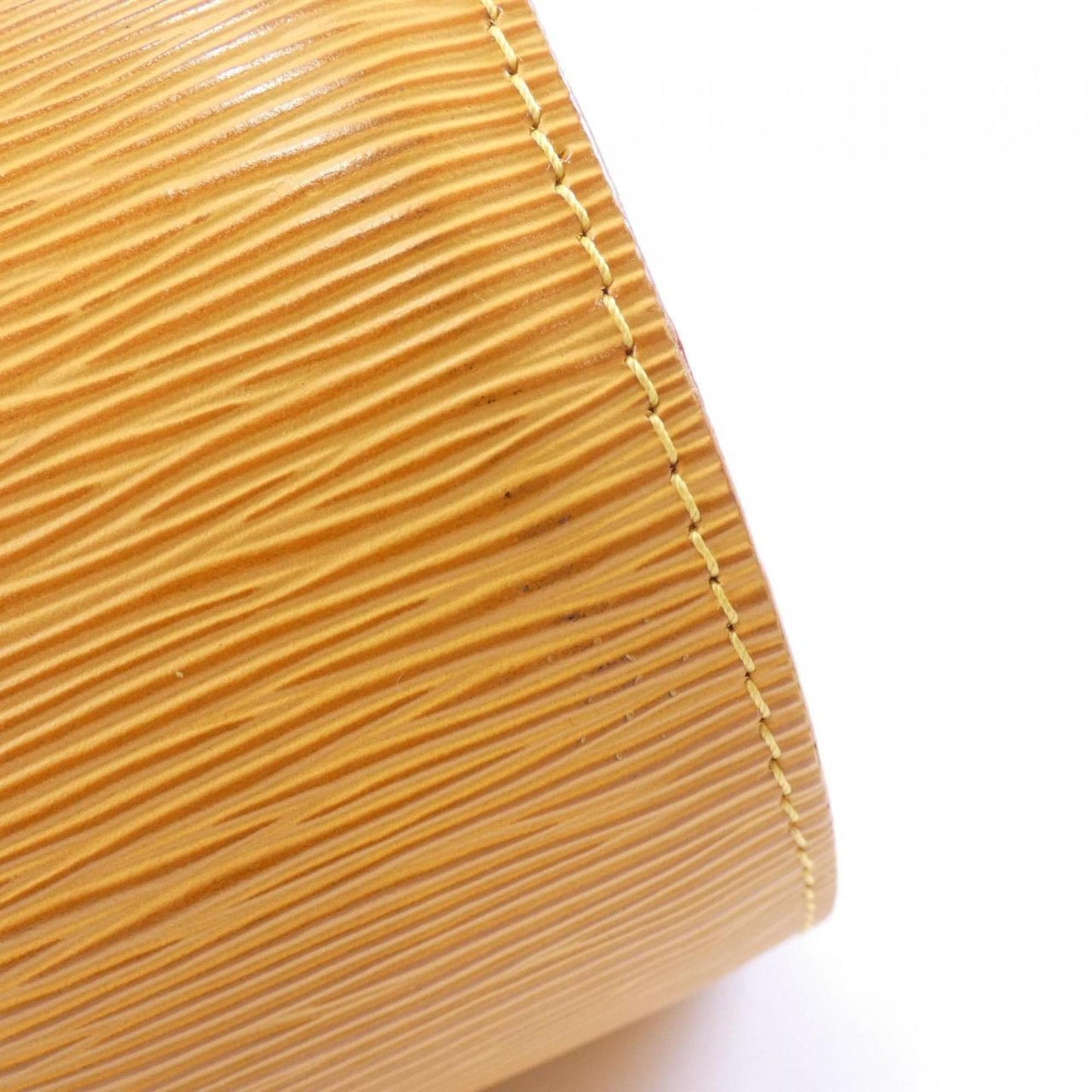 Louis Vuitton Yellow Leather Soufflot