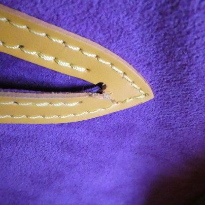 Louis Vuitton Yellow Leather Soufflot