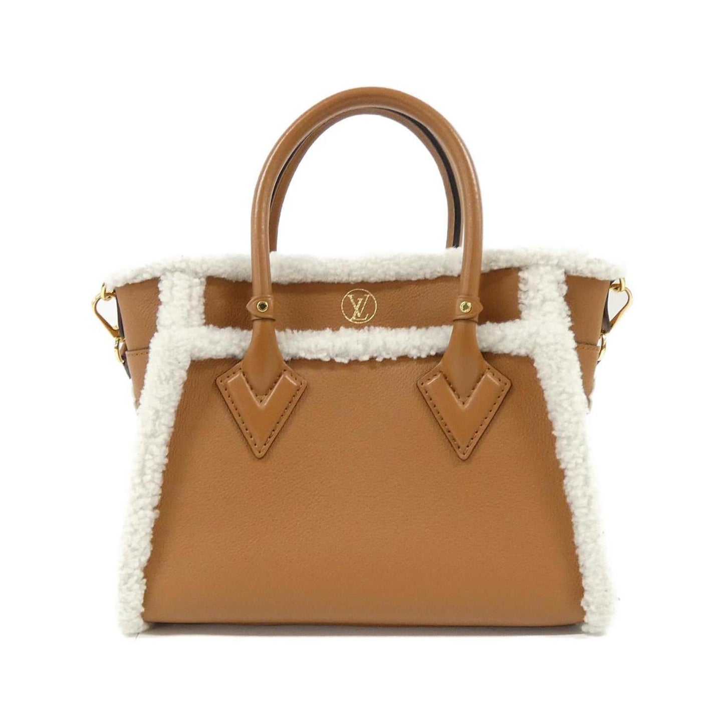 Louis Vuitton Gold Leather On My Side