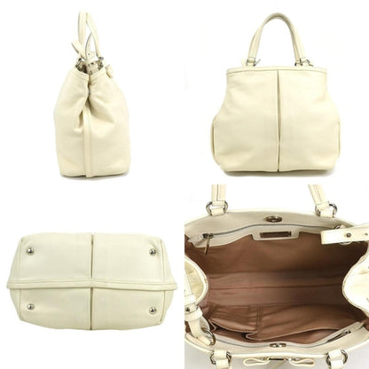 Salvatore Ferragamo Black Leather Gancini