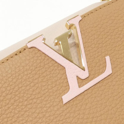 Louis Vuitton Brown Leather Capucines