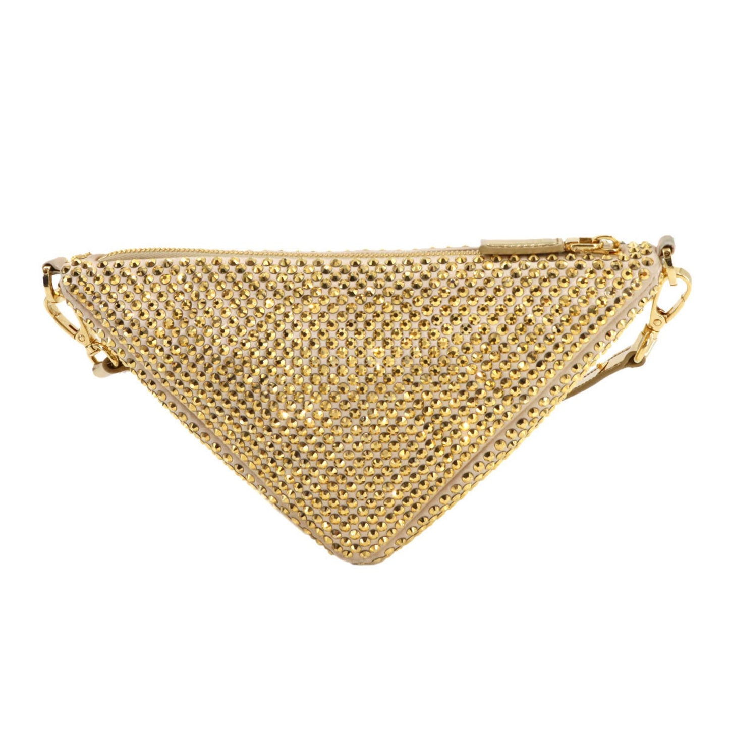 Prada Gold Synthetic Shoulder