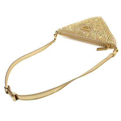 Prada Gold Synthetic Shoulder