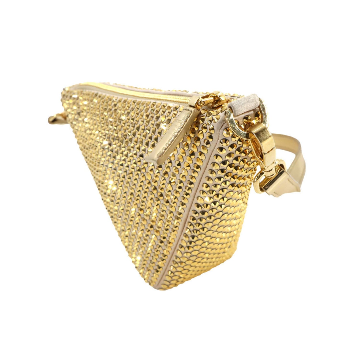 Prada Gold Synthetic Shoulder