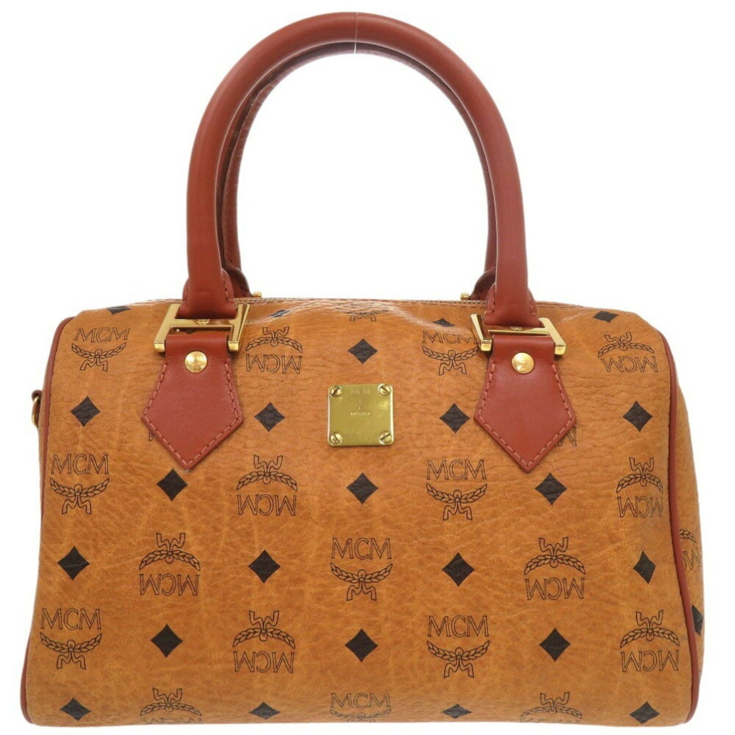 Mcm Brown Canvas Visetos