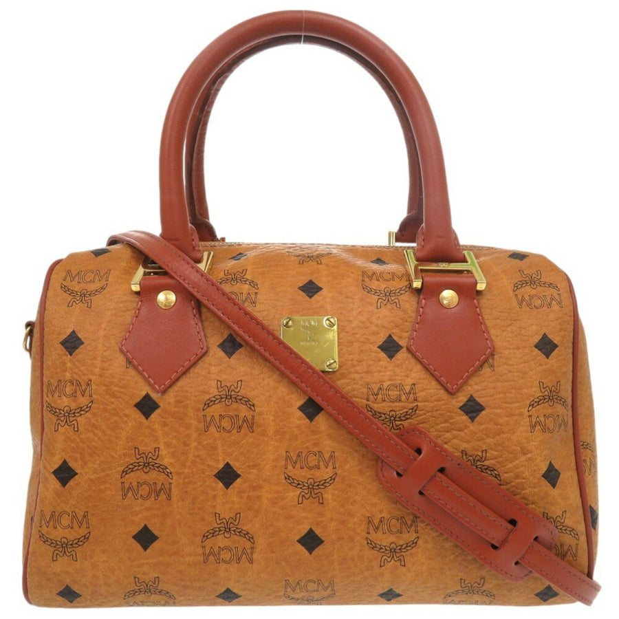 Mcm Brown Canvas Visetos