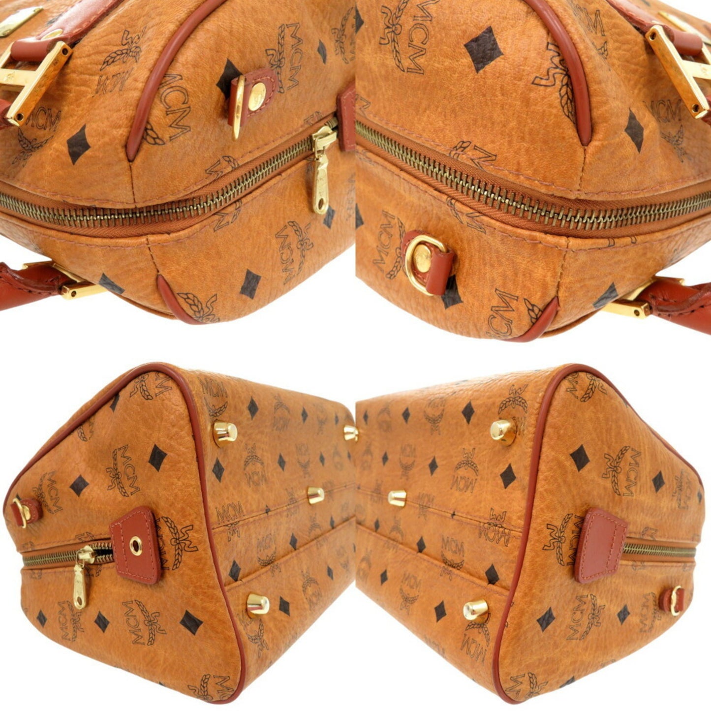 Mcm Brown Canvas Visetos