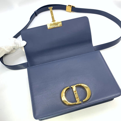 Dior Blue Leather 30 Montaigne