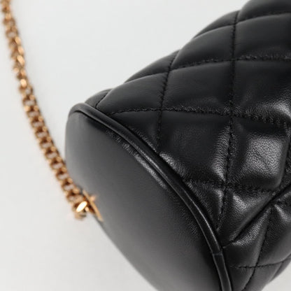 Versace Black Leather Medusa