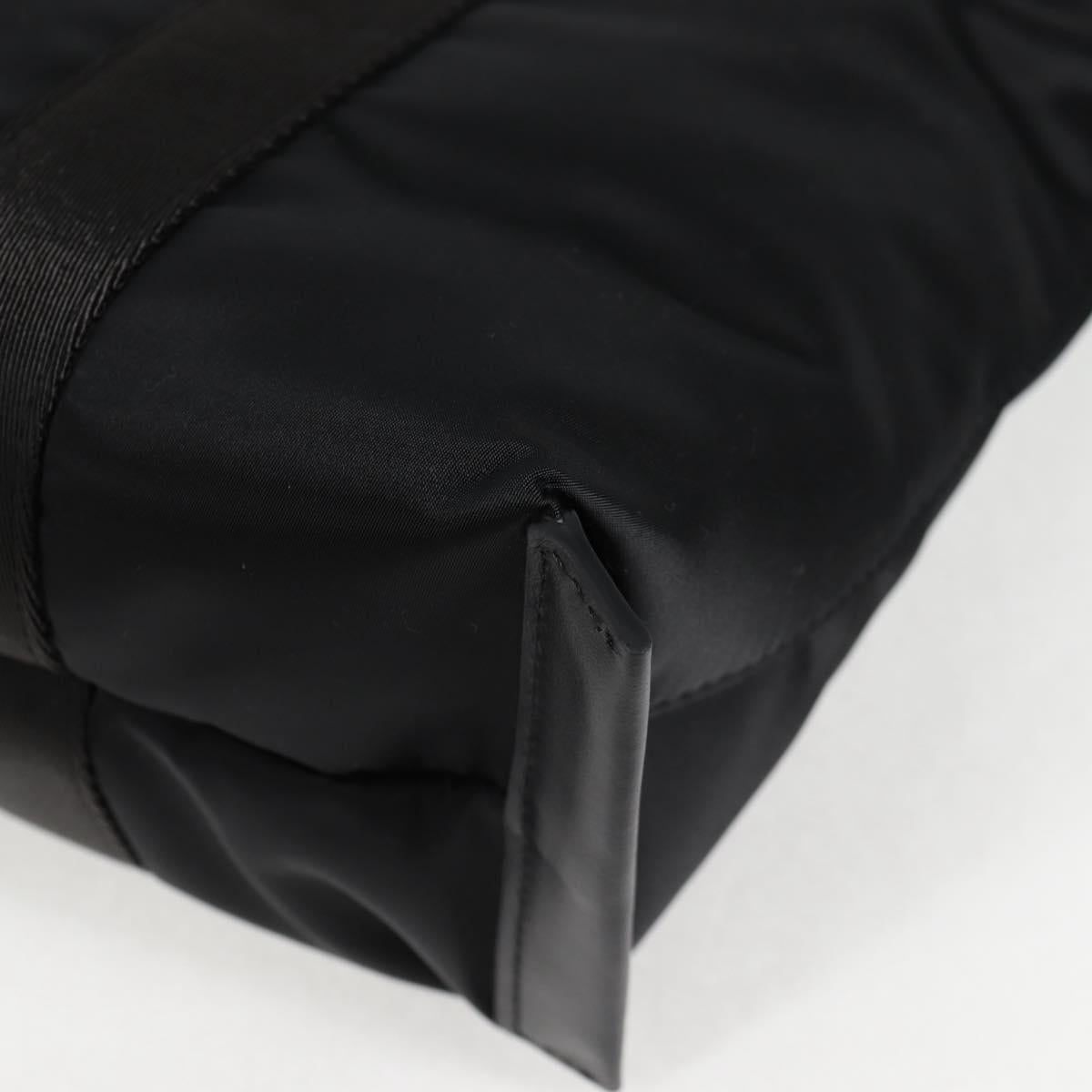 Versace Black Nylon Medusa
