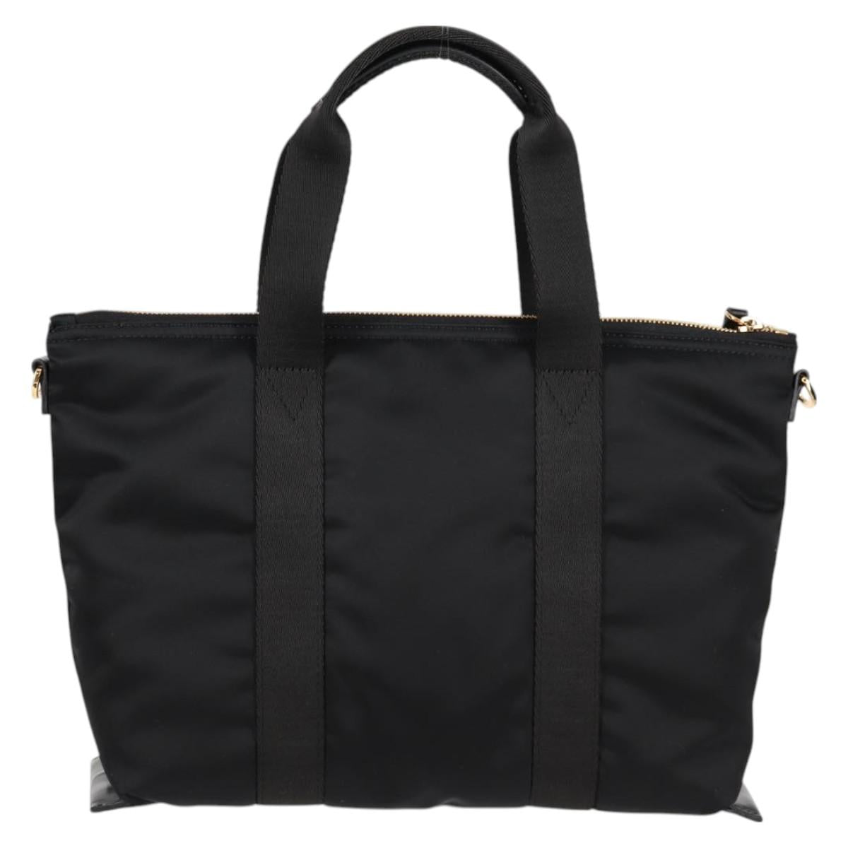 Versace Black Nylon Medusa