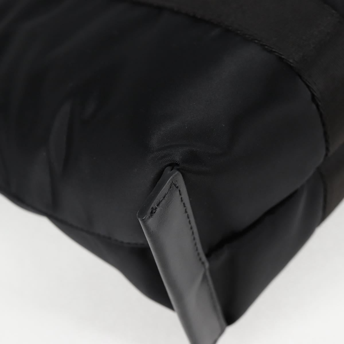 Versace Black Nylon Medusa