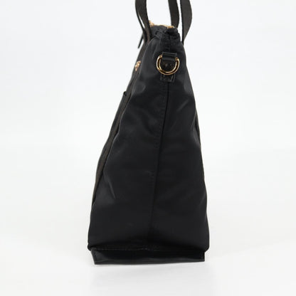 Versace Black Nylon Medusa