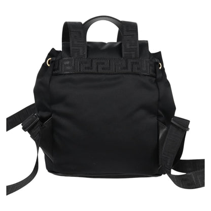 Versace Black Nylon Medusa