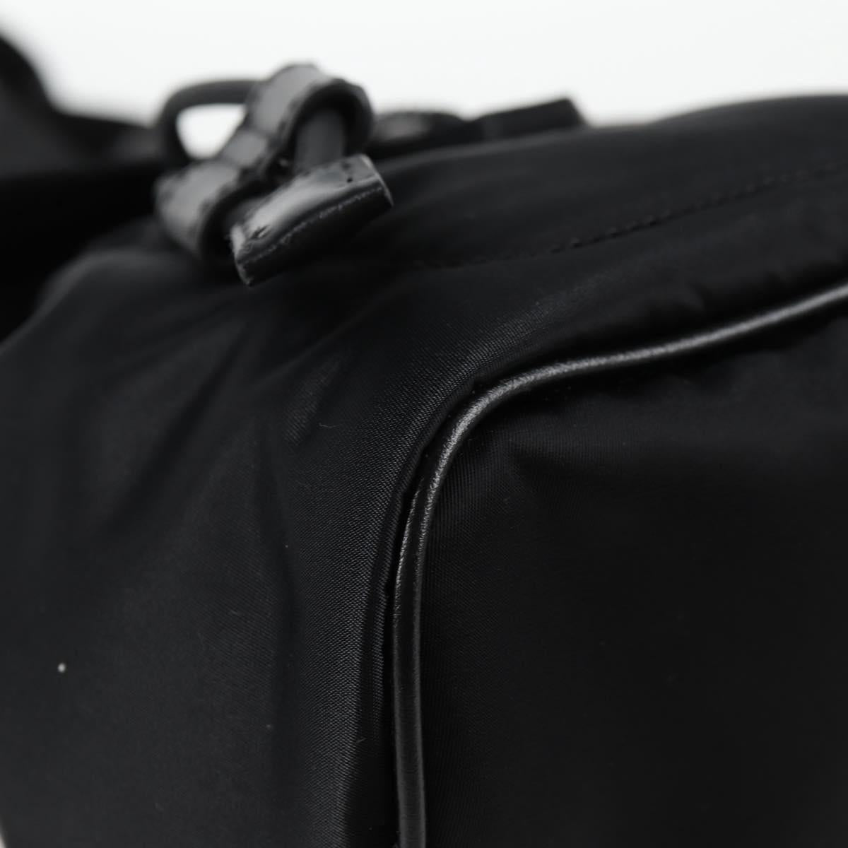 Versace Black Nylon Medusa