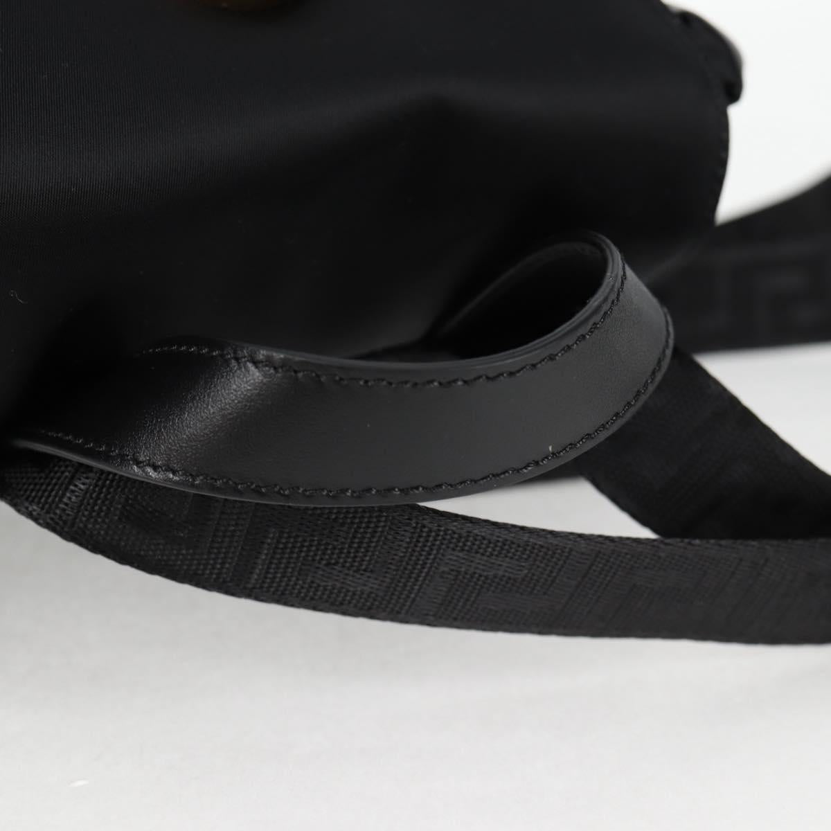 Versace Black Nylon Medusa