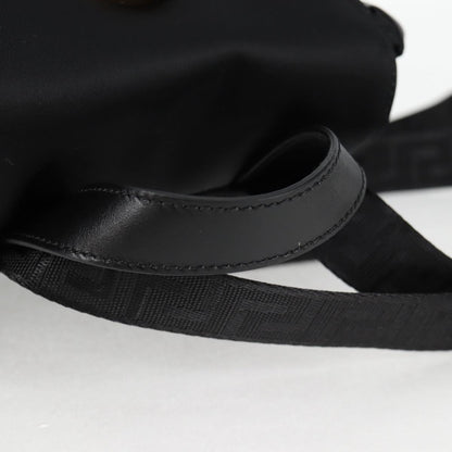 Versace Black Nylon Medusa