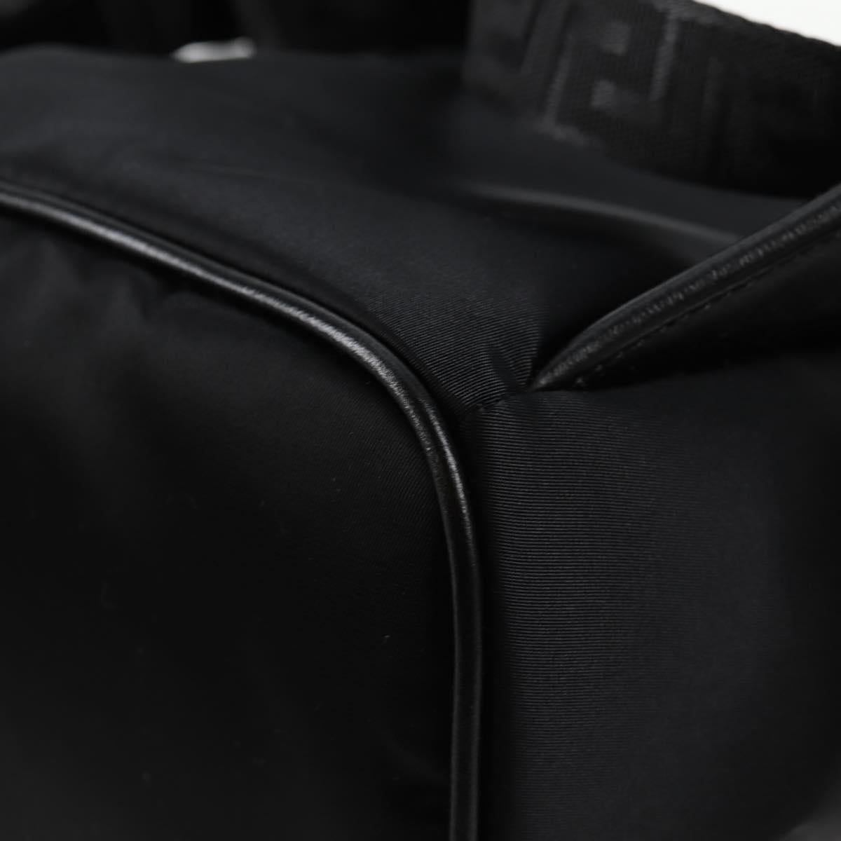 Versace Black Nylon Medusa