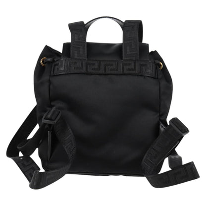 Versace Black Nylon Medusa