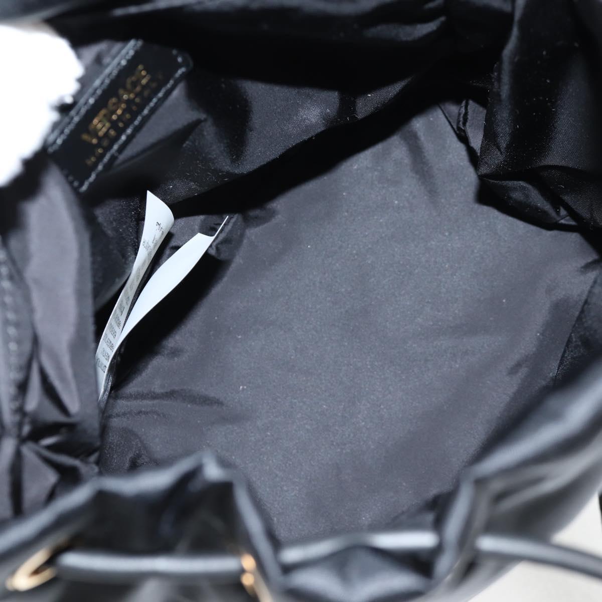 Versace Black Nylon Medusa