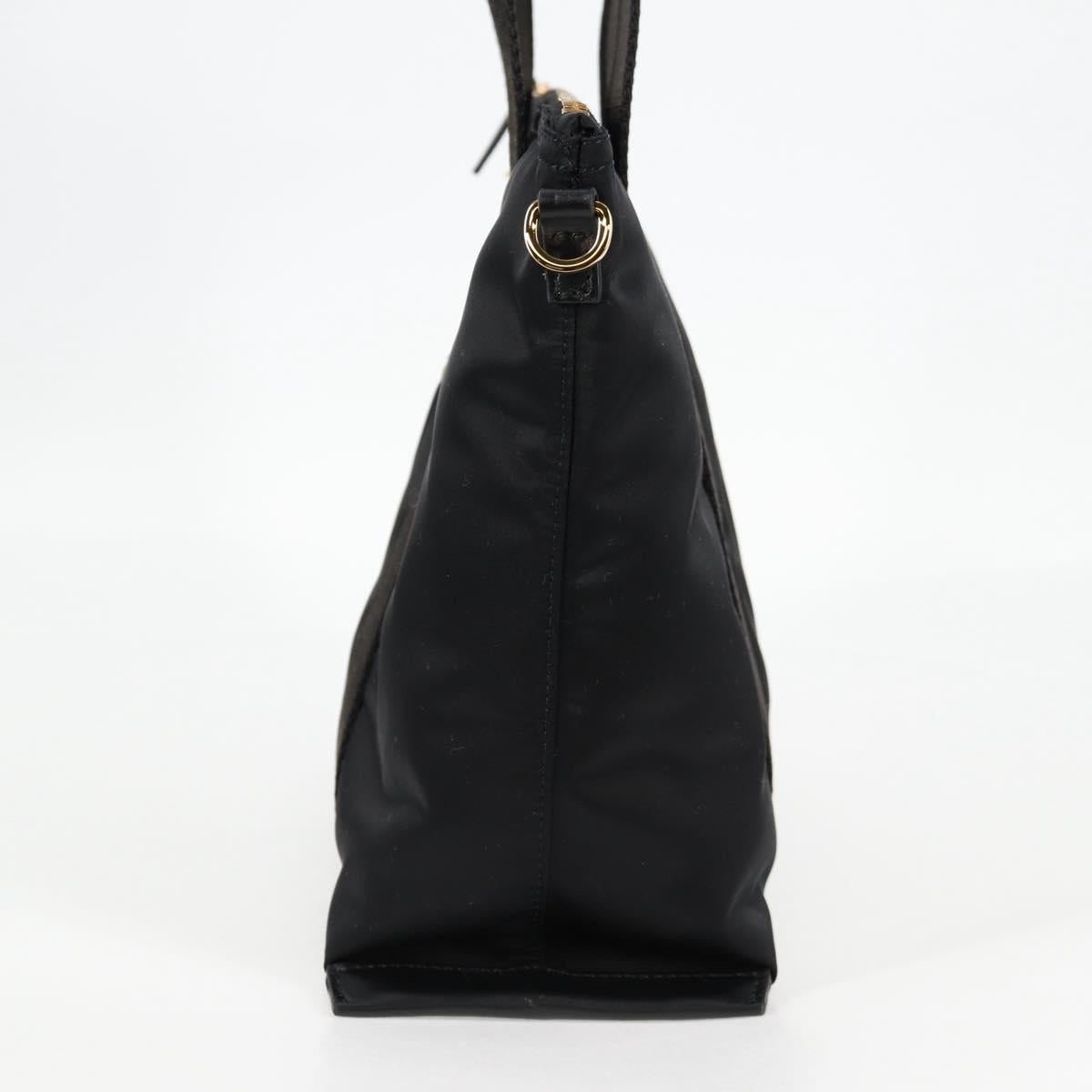 Versace Black Nylon Medusa