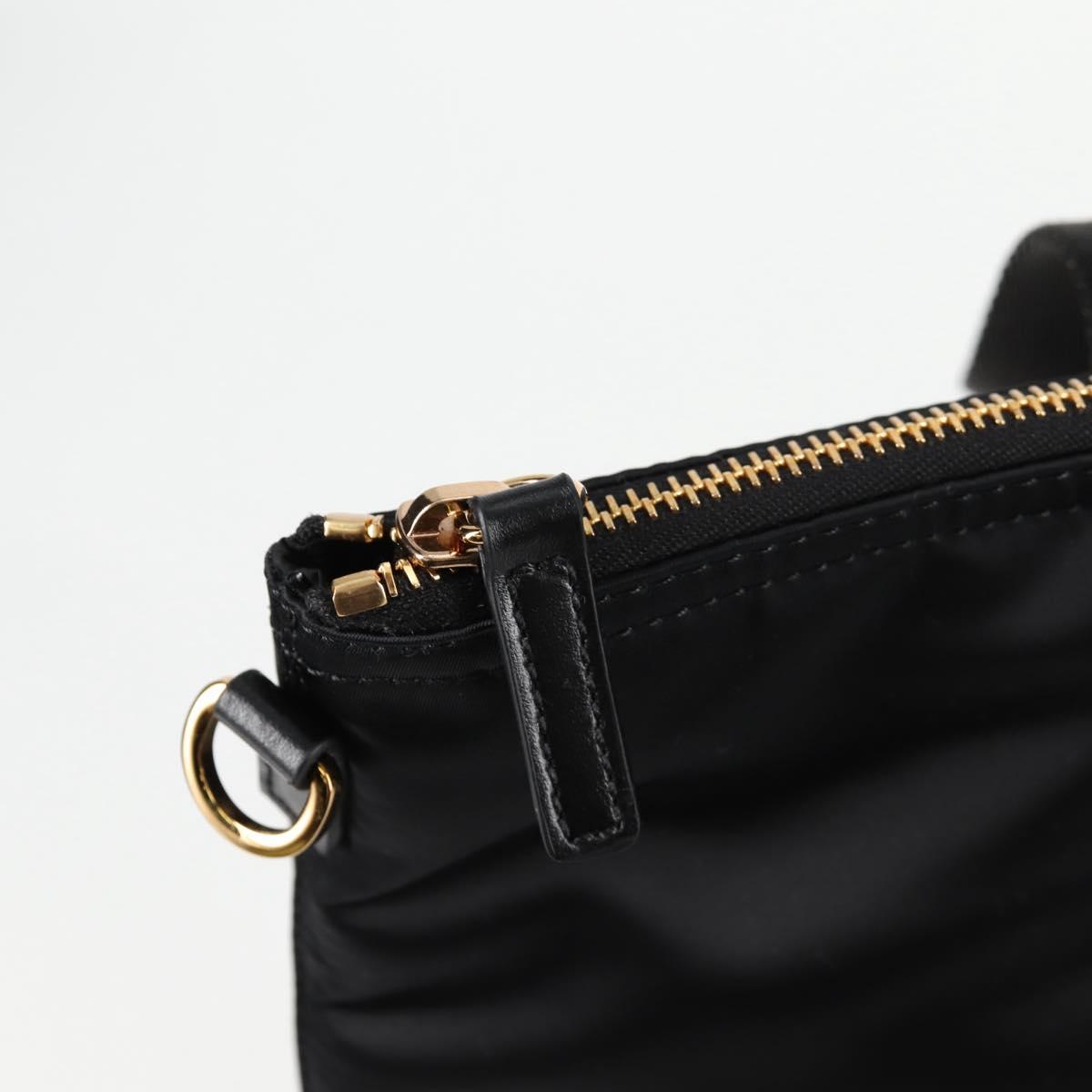 Versace Black Nylon Medusa