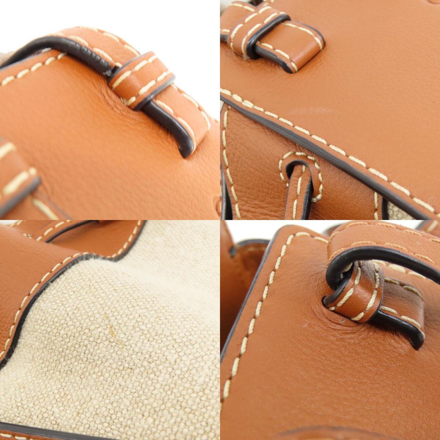 Loewe Brown Canvas Hammock