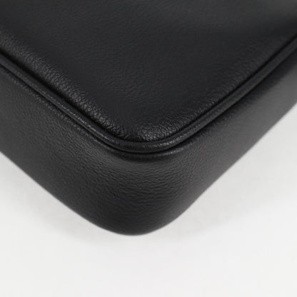 Versace Black Leather Medusa