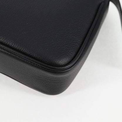 Versace Black Leather Medusa