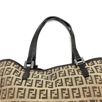 Fendi Brown Cotton Zucchino