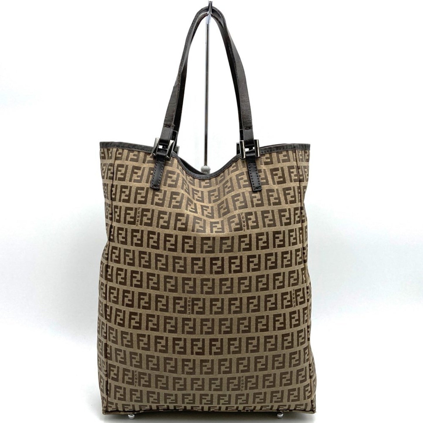 Fendi Brown Cotton Zucchino