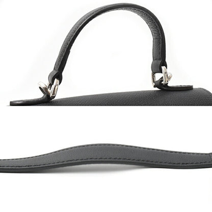 Louis Vuitton Black Leather Lockme Ever Mm