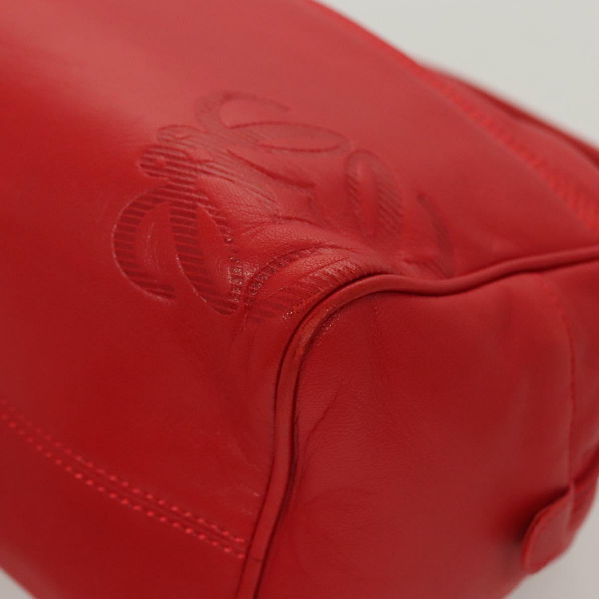 Loewe Red Leather Anagram