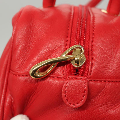 Loewe Red Leather Anagram