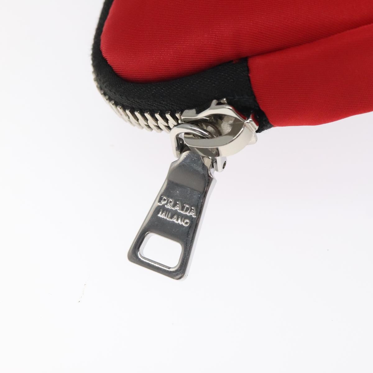 Prada Red Nylon Tessuto