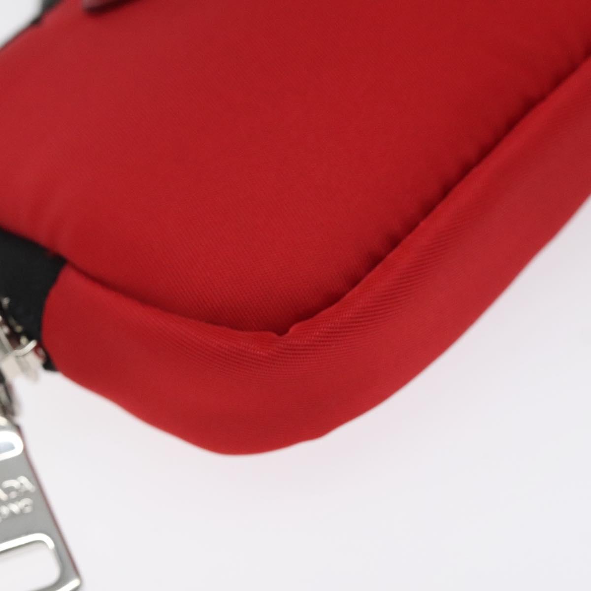 Prada Red Nylon Tessuto