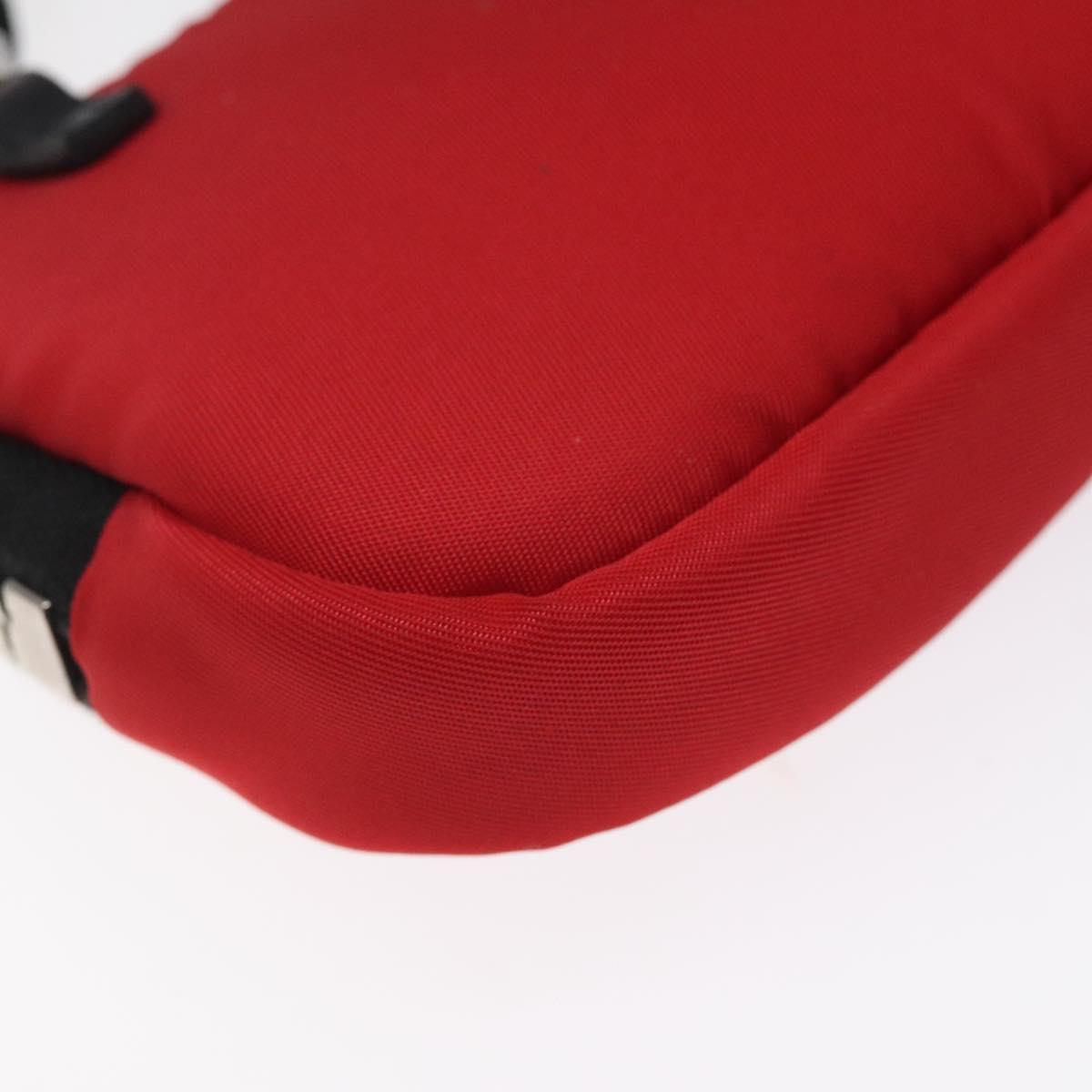 Prada Red Nylon Tessuto