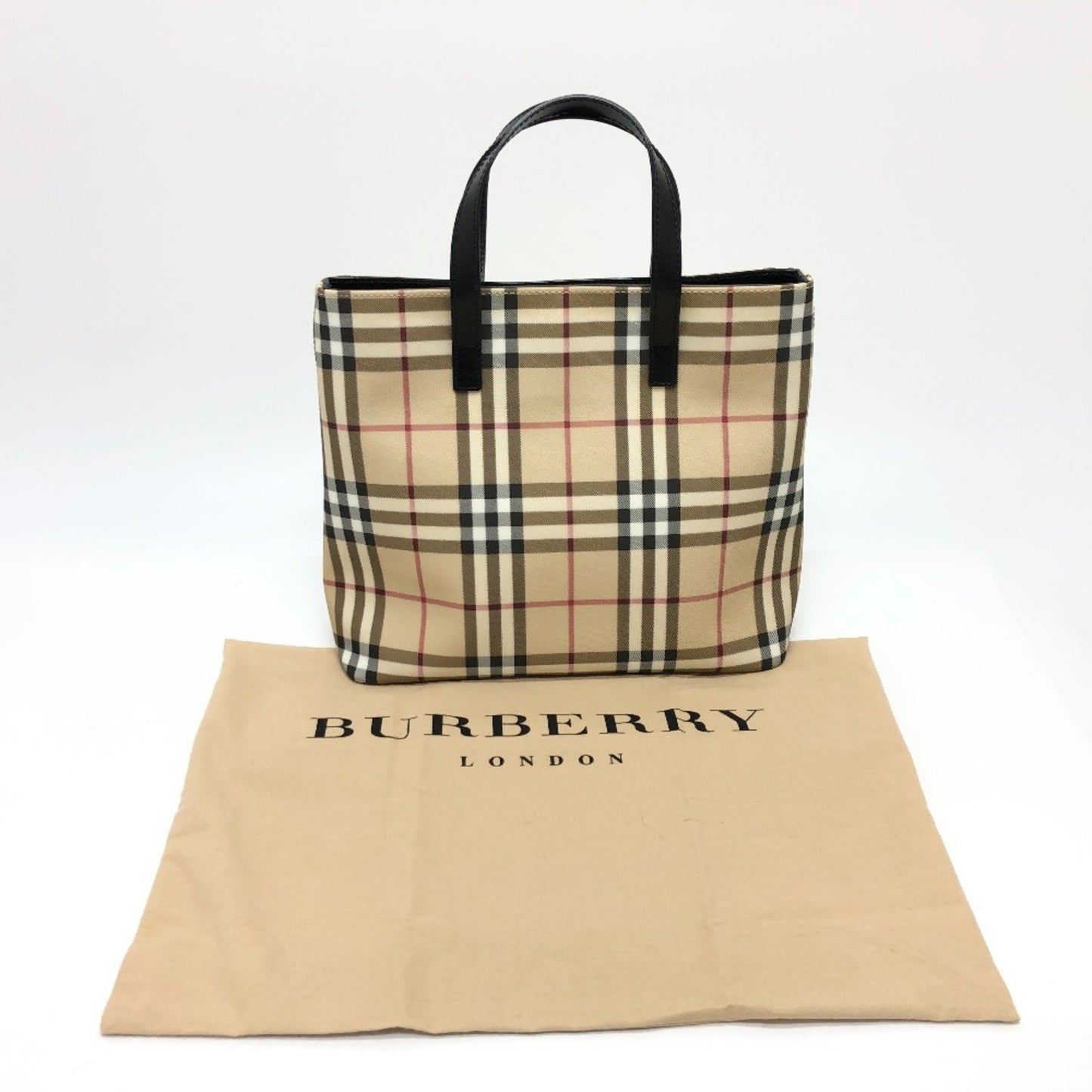 Burberry Brown Canvas Nova Check