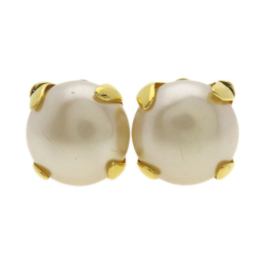 Chanel Gold Metal Earring