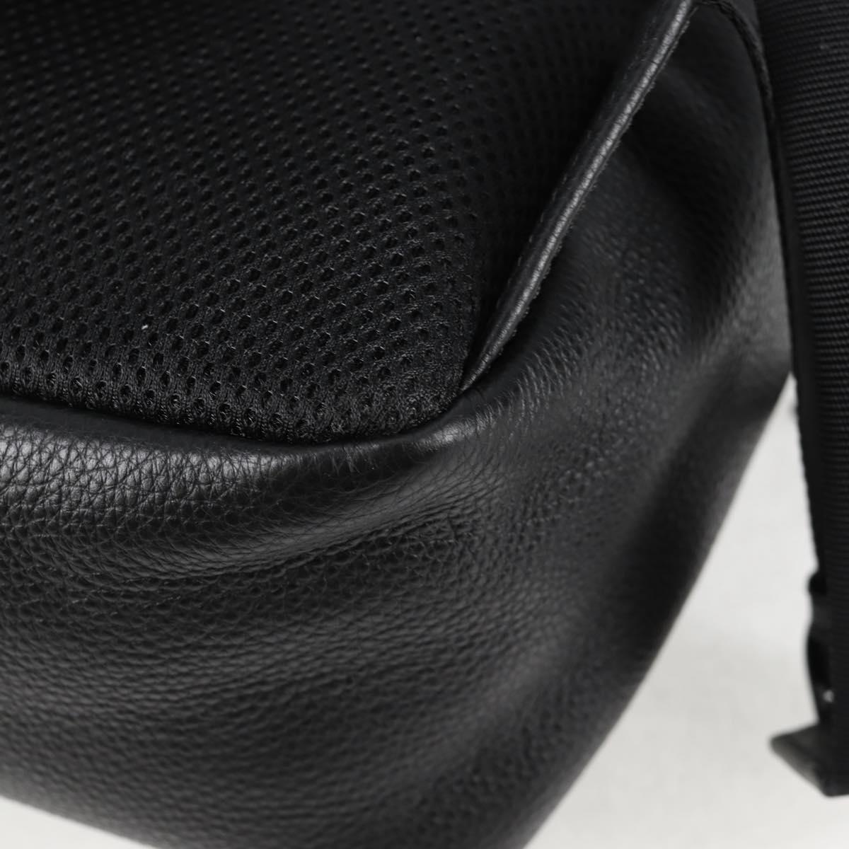Versace Black Leather Medusa