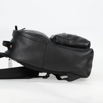 Versace Black Leather Medusa