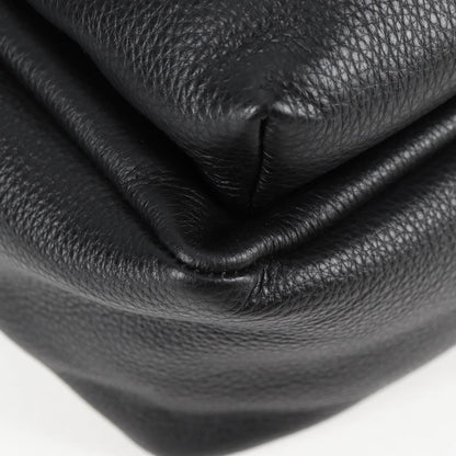 Versace Black Leather Medusa