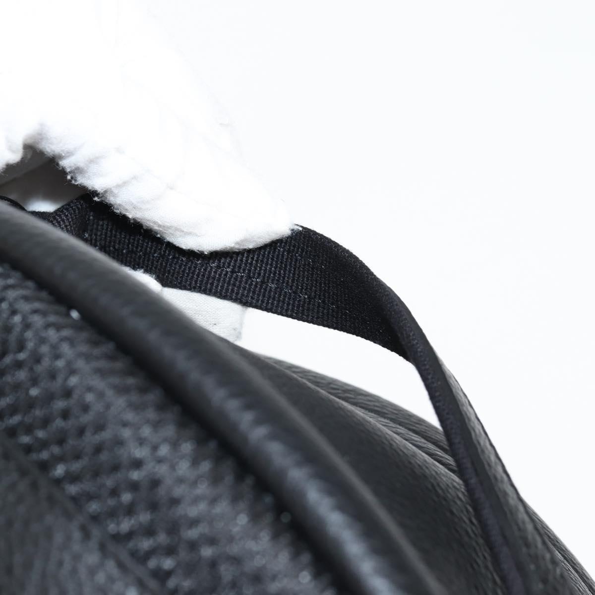 Versace Black Leather Medusa