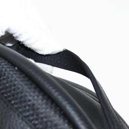 Versace Black Leather Medusa