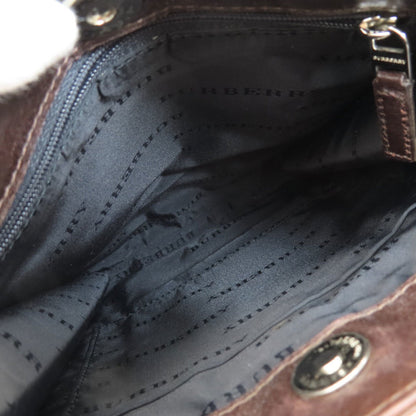 Burberry Brown Canvas Nova Check