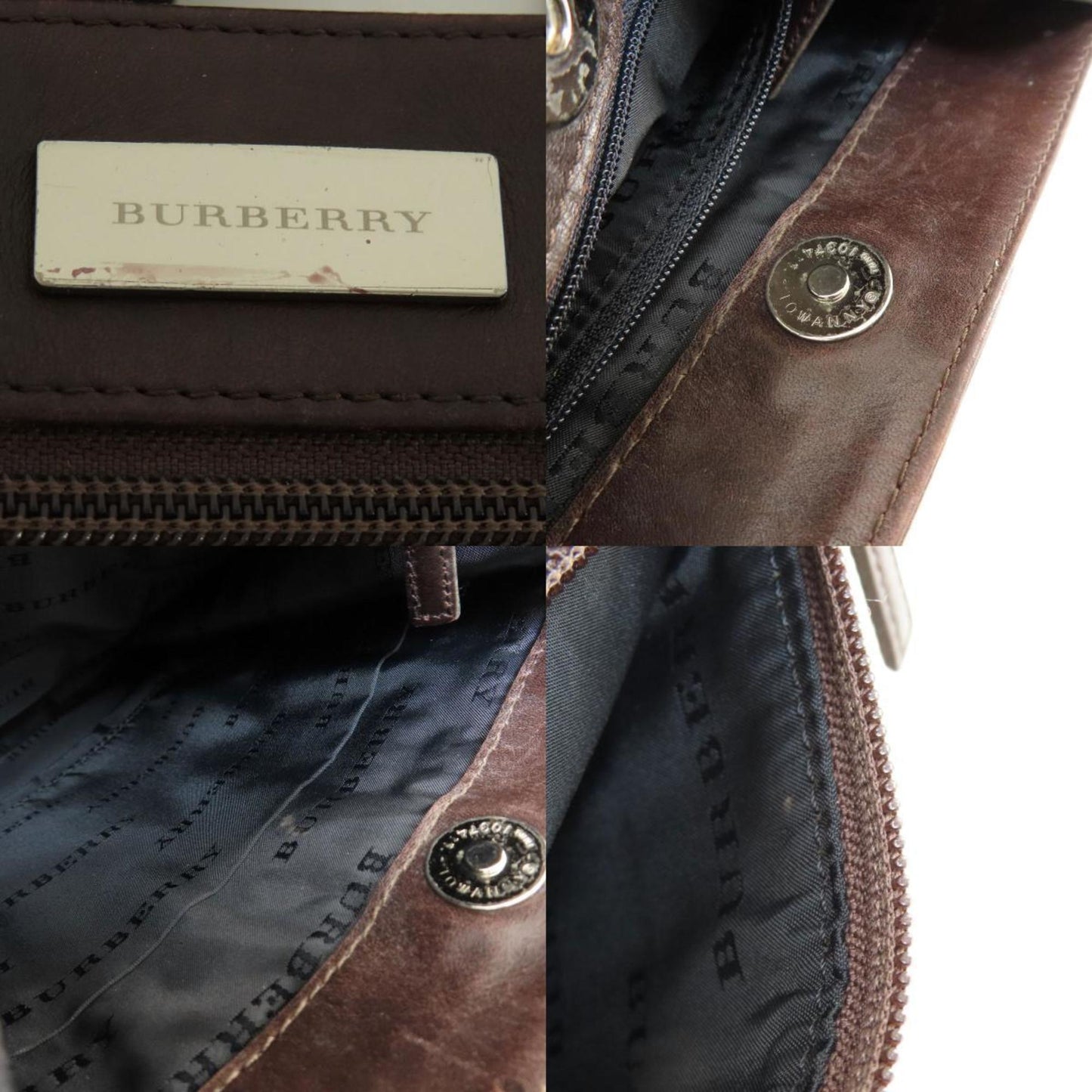 Burberry Brown Canvas Nova Check