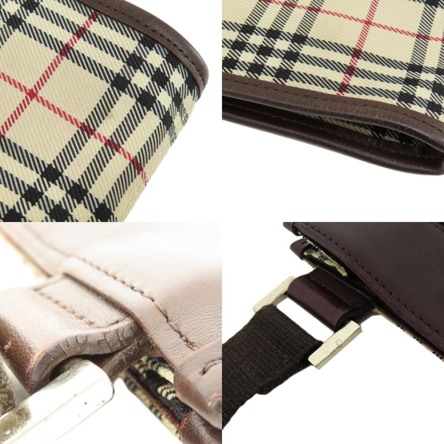 Burberry Brown Canvas Nova Check
