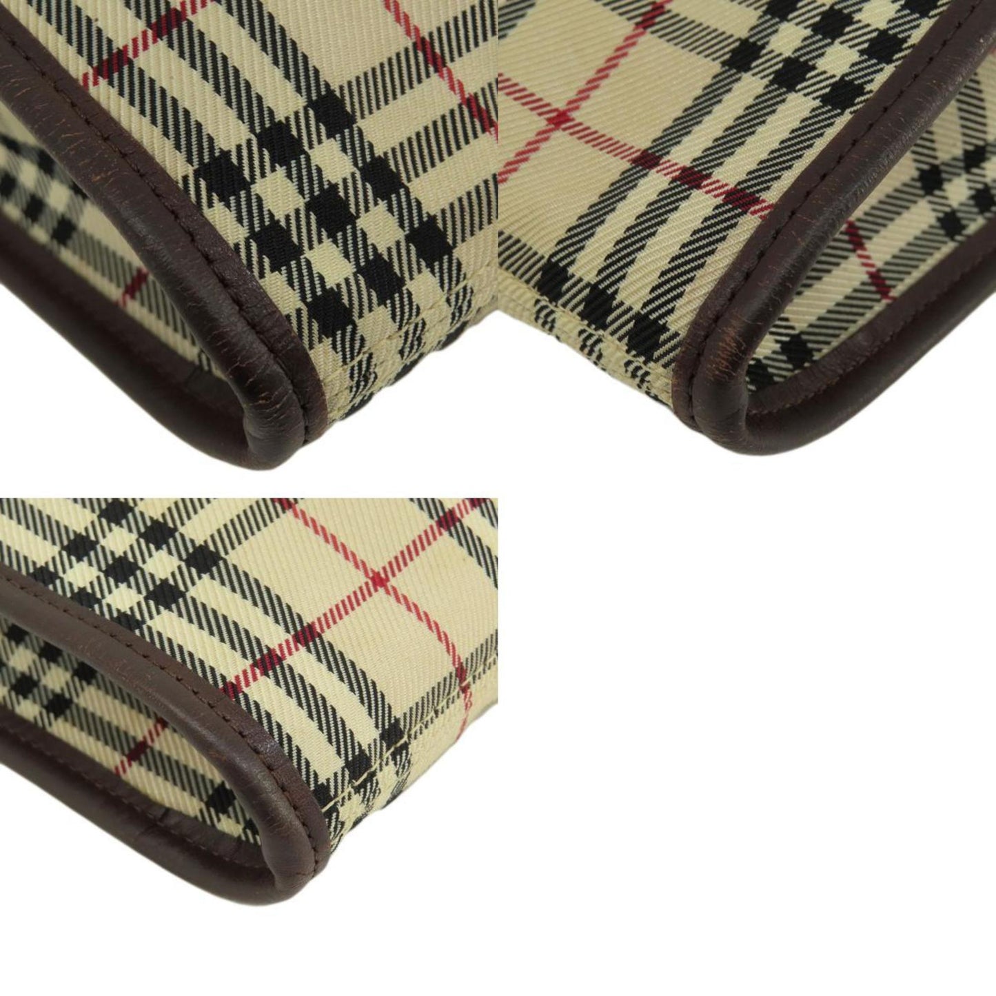 Burberry Brown Canvas Nova Check