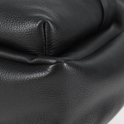 Versace Black Leather Medusa